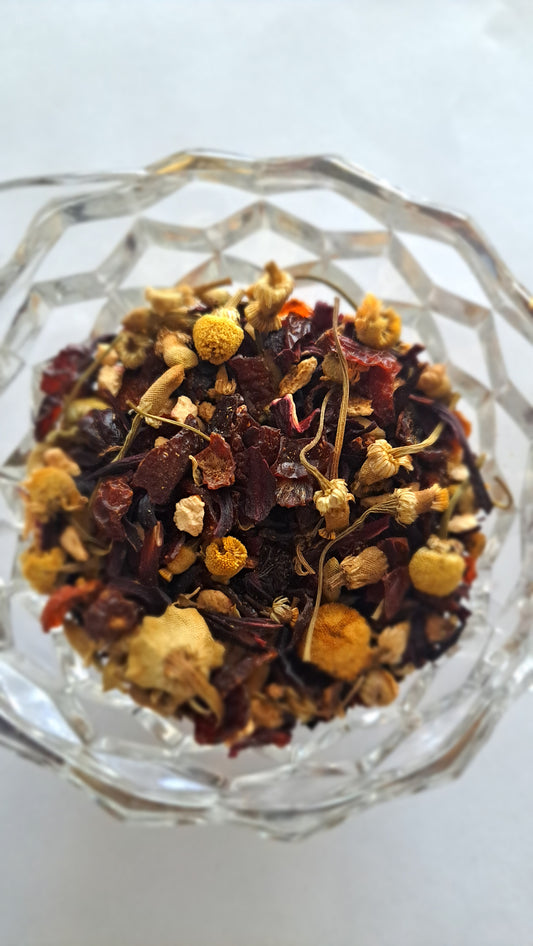 Herbal Cranberry Orange Tea  /  Loose Leaf Tea