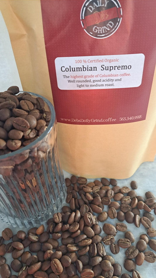 Columbian Supremo  /  Organic Fair-Trade