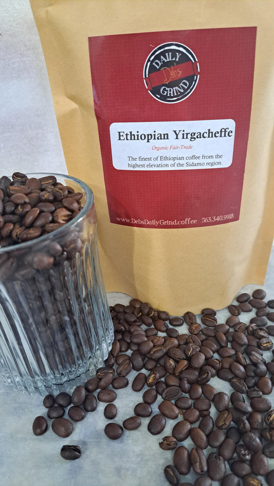 Ethiopian Yirgacheffe  /  Organic Fair-Trade